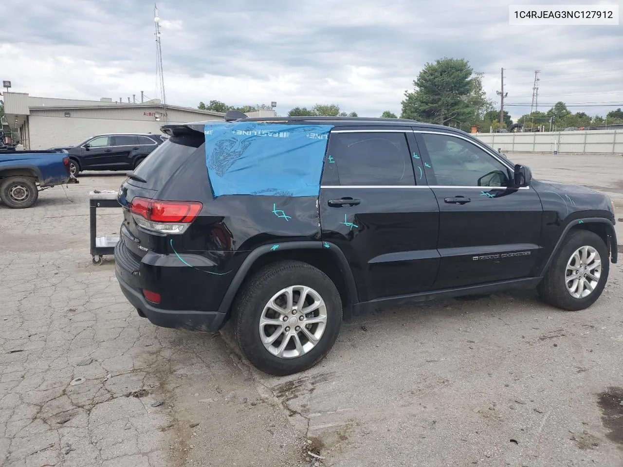 2022 Jeep Grand Cherokee Laredo E VIN: 1C4RJEAG3NC127912 Lot: 69666014