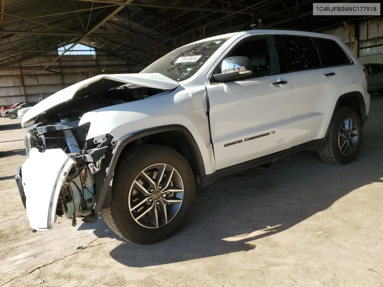 2022 Jeep Grand Cherokee Limited VIN: 1C4RJFBG6NC177918 Lot: 70143604