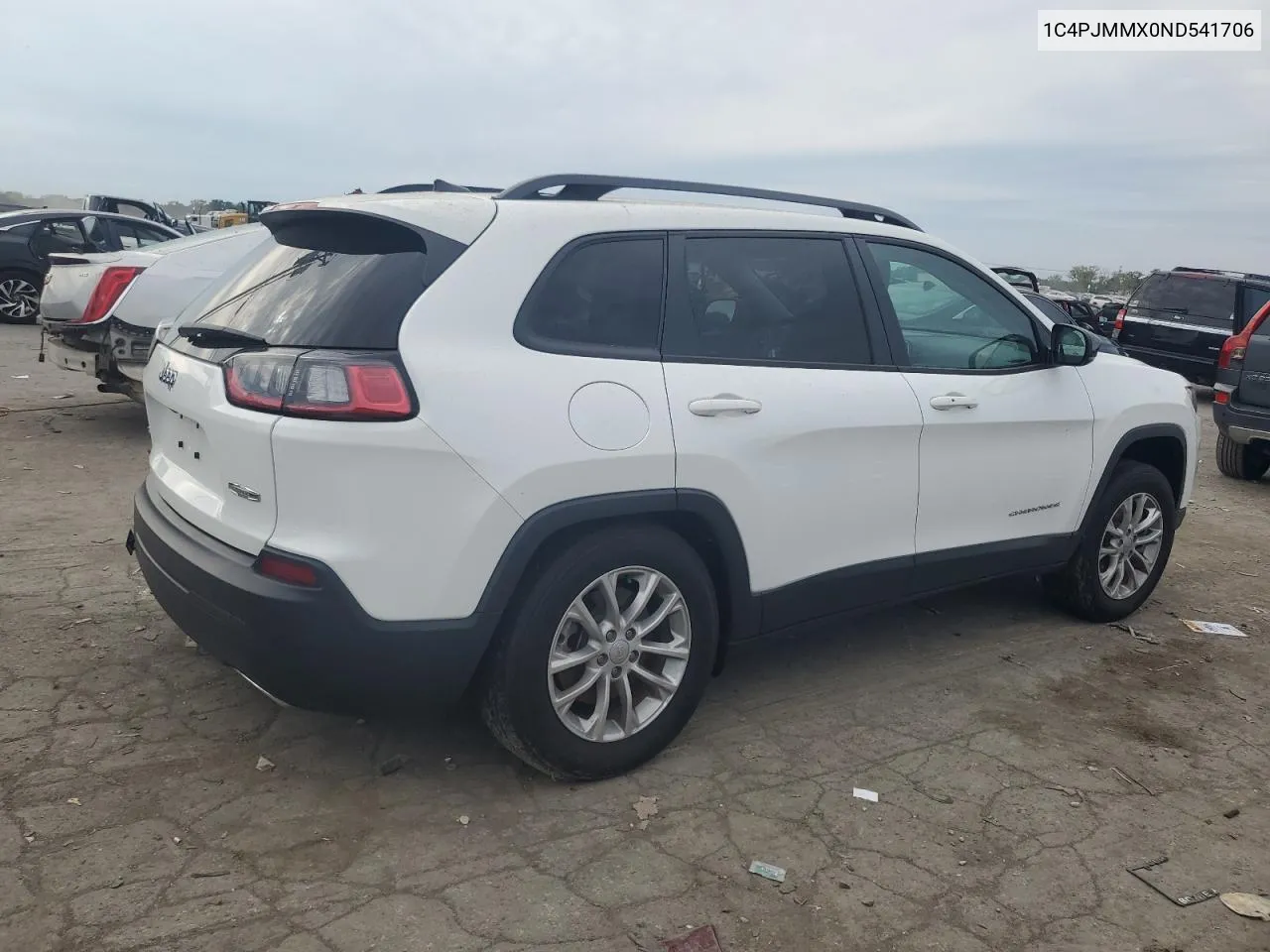 2022 Jeep Cherokee Latitude Lux VIN: 1C4PJMMX0ND541706 Lot: 70205034