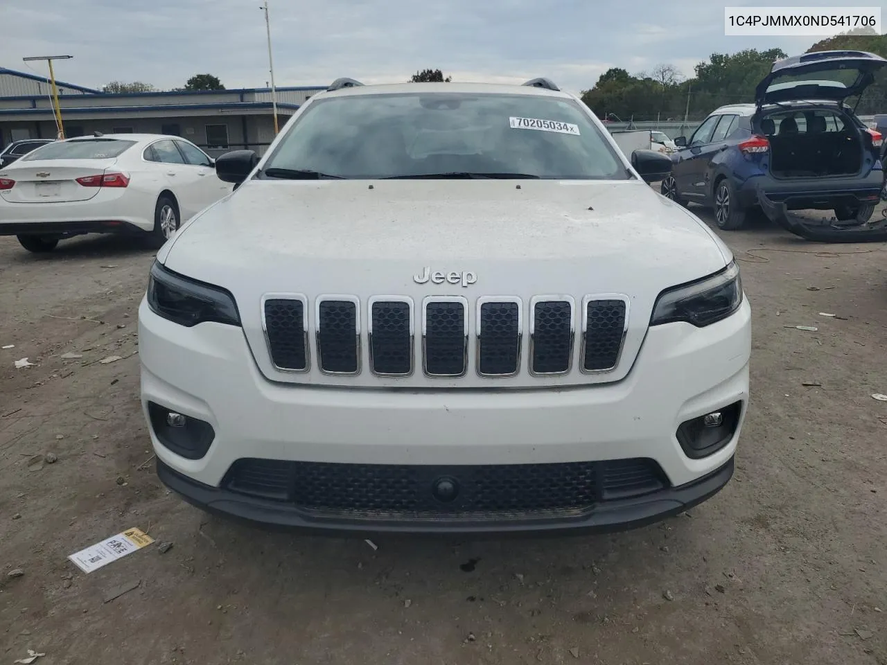 1C4PJMMX0ND541706 2022 Jeep Cherokee Latitude Lux