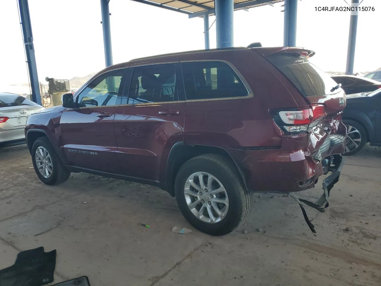 1C4RJFAG2NC115076 2022 Jeep Grand Cherokee Laredo E