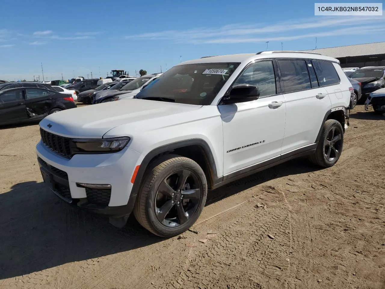 2022 Jeep Grand Cherokee L Limited VIN: 1C4RJKBG2N8547032 Lot: 71050674