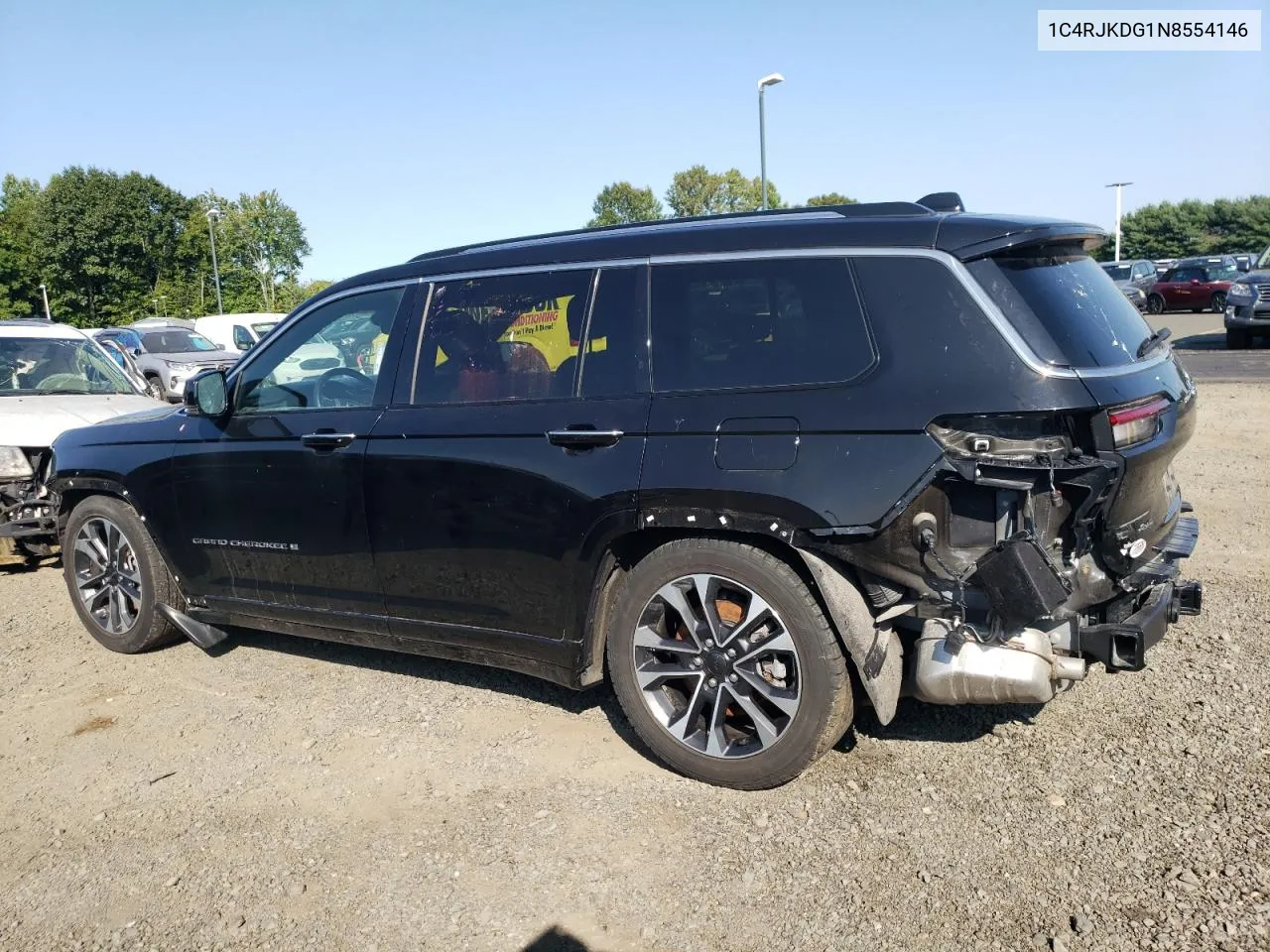 1C4RJKDG1N8554146 2022 Jeep Grand Cherokee L Overland