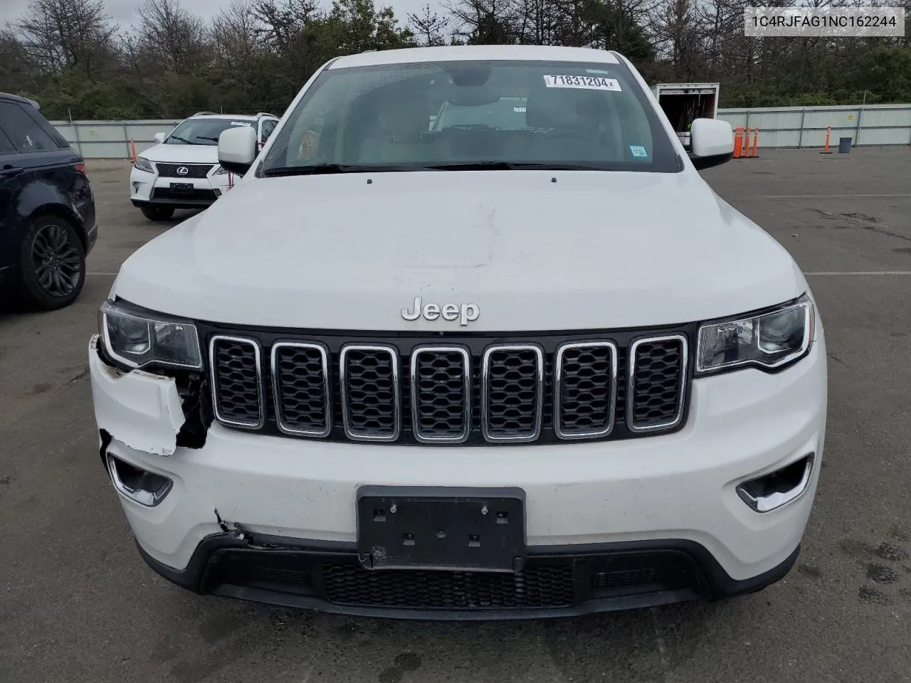 2022 Jeep Grand Cherokee Laredo E VIN: 1C4RJFAG1NC162244 Lot: 71831204