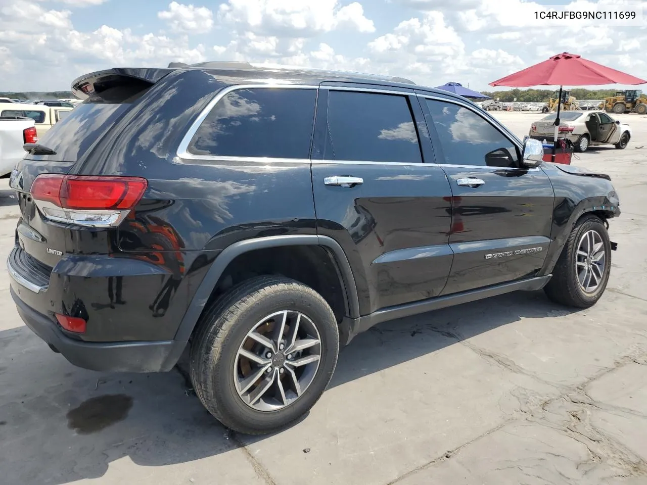 2022 Jeep Grand Cherokee Limited VIN: 1C4RJFBG9NC111699 Lot: 72197214