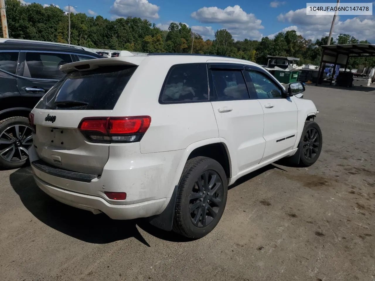 1C4RJFAG6NC147478 2022 Jeep Grand Cherokee Laredo E