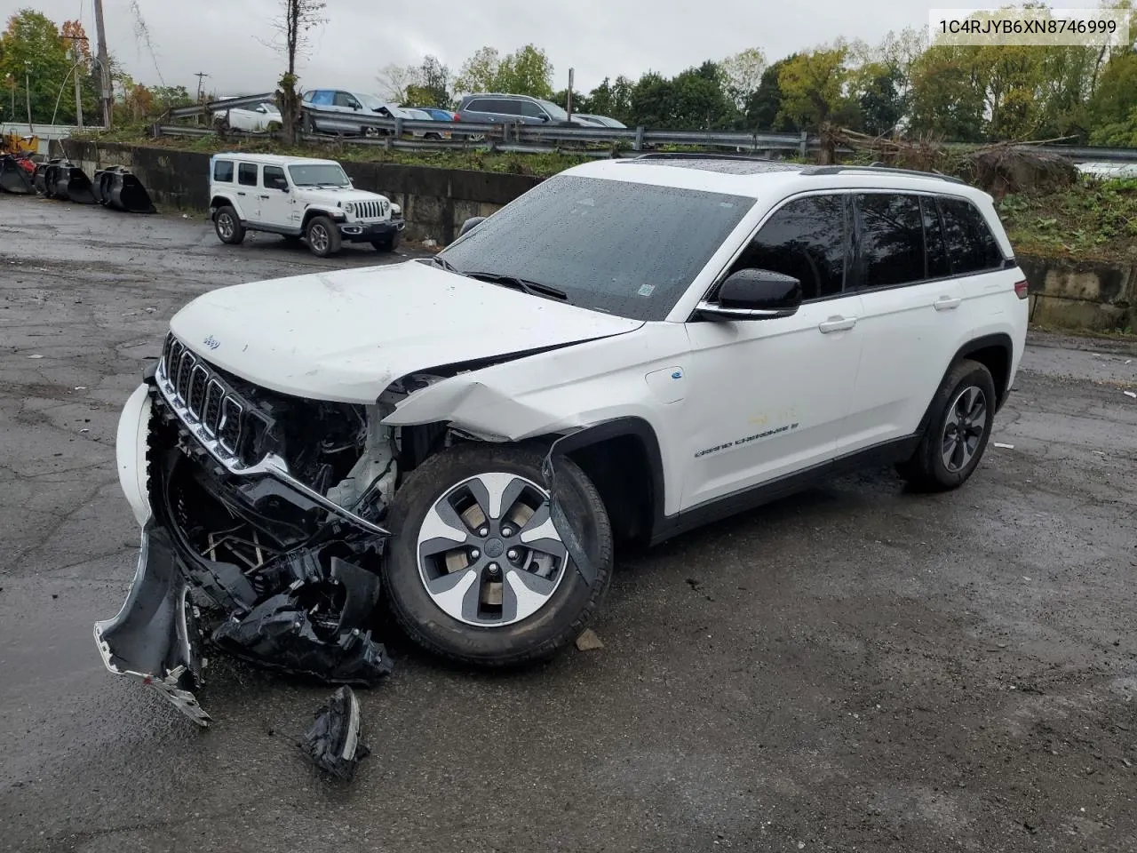 1C4RJYB6XN8746999 2022 Jeep Grand Cherokee Limited 4Xe