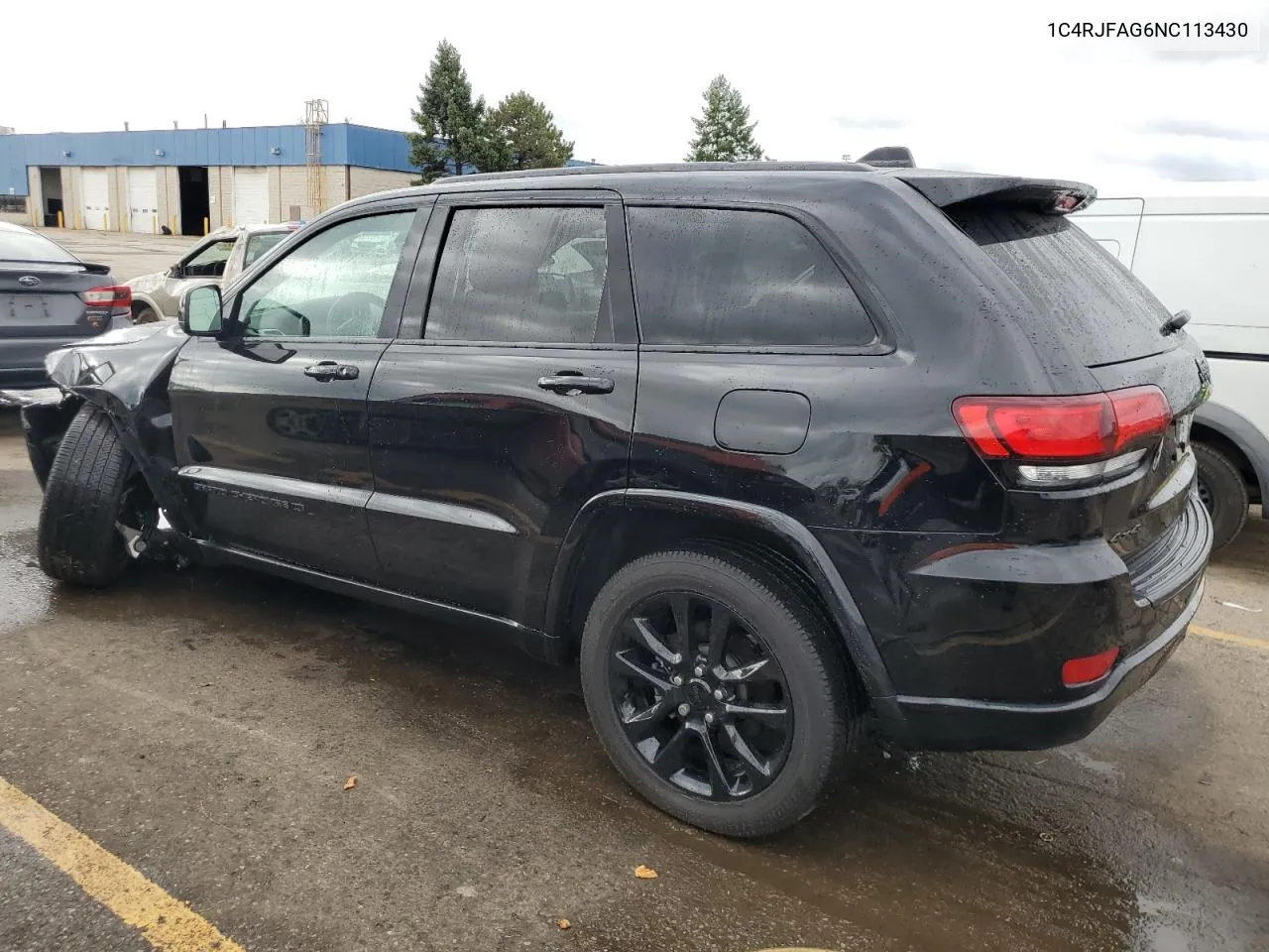 2022 Jeep Grand Cherokee Laredo E VIN: 1C4RJFAG6NC113430 Lot: 72613264