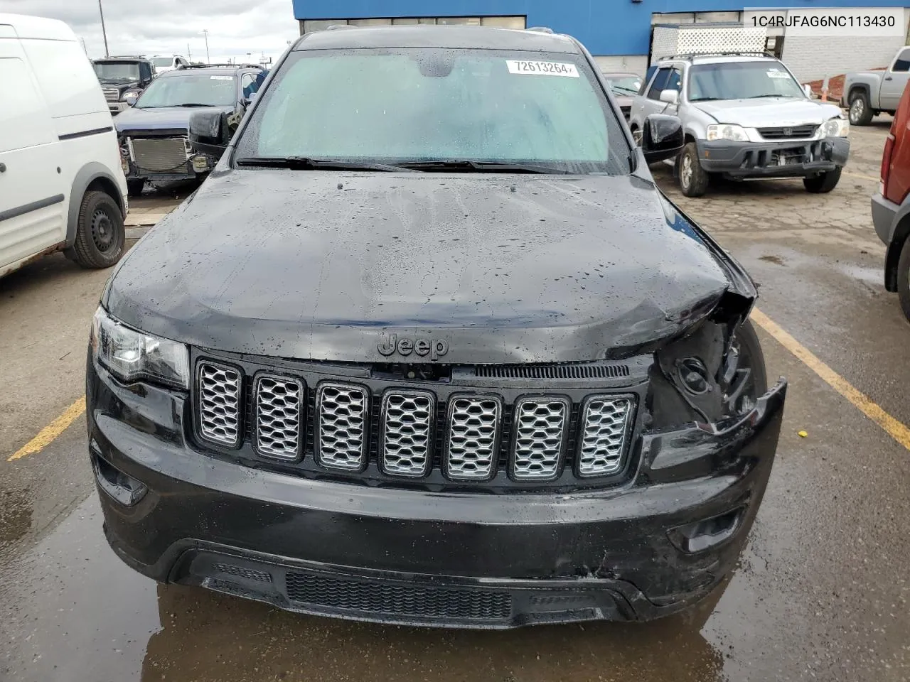 2022 Jeep Grand Cherokee Laredo E VIN: 1C4RJFAG6NC113430 Lot: 72613264