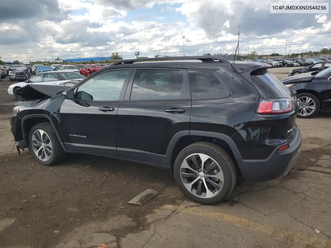 2022 Jeep Cherokee Limited VIN: 1C4PJMDXXND544256 Lot: 72685164