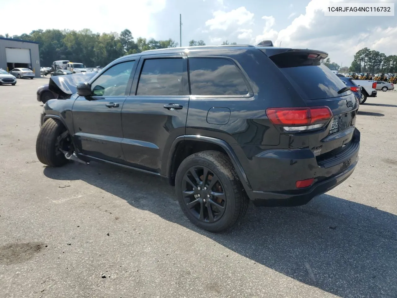 2022 Jeep Grand Cherokee Laredo E VIN: 1C4RJFAG4NC116732 Lot: 73549594