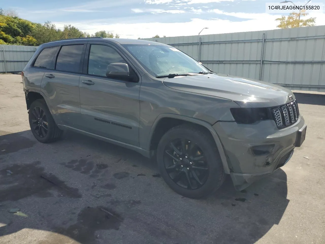 2022 Jeep Grand Cherokee Laredo E VIN: 1C4RJEAG6NC155820 Lot: 73559504