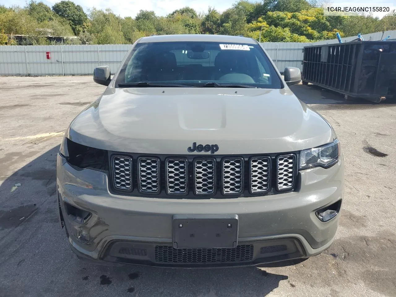 2022 Jeep Grand Cherokee Laredo E VIN: 1C4RJEAG6NC155820 Lot: 73559504