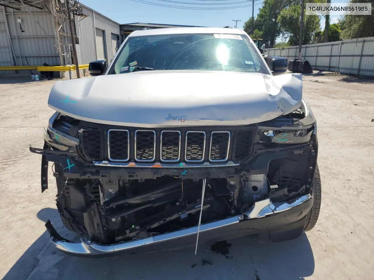 2022 Jeep Grand Cherokee L Laredo VIN: 1C4RJKAG6N8561985 Lot: 73654974