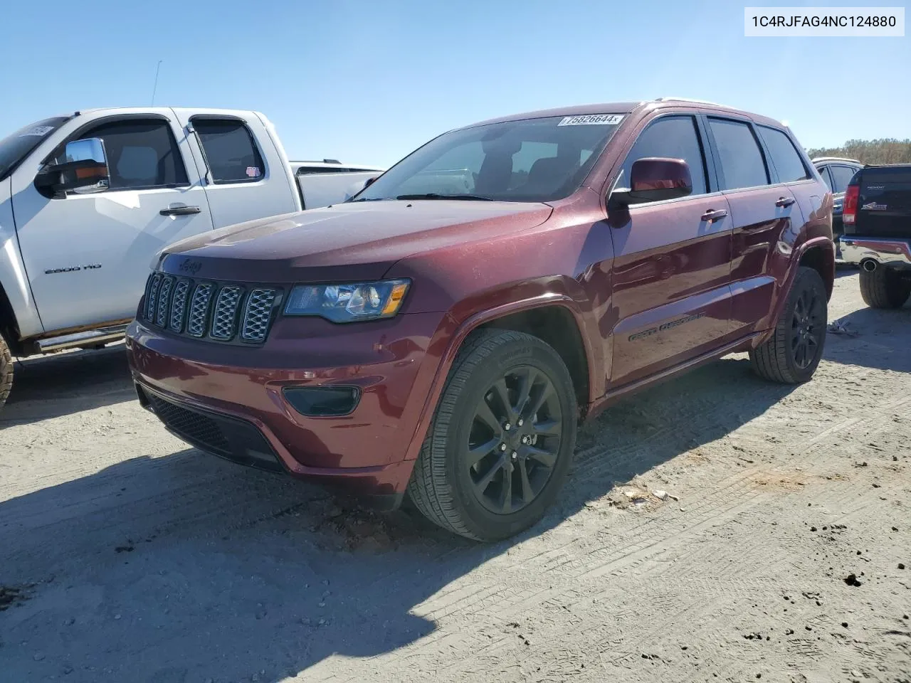 1C4RJFAG4NC124880 2022 Jeep Grand Cherokee Laredo E