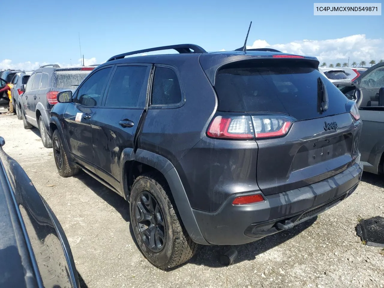 2022 Jeep Cherokee Latitude VIN: 1C4PJMCX9ND549871 Lot: 75965994