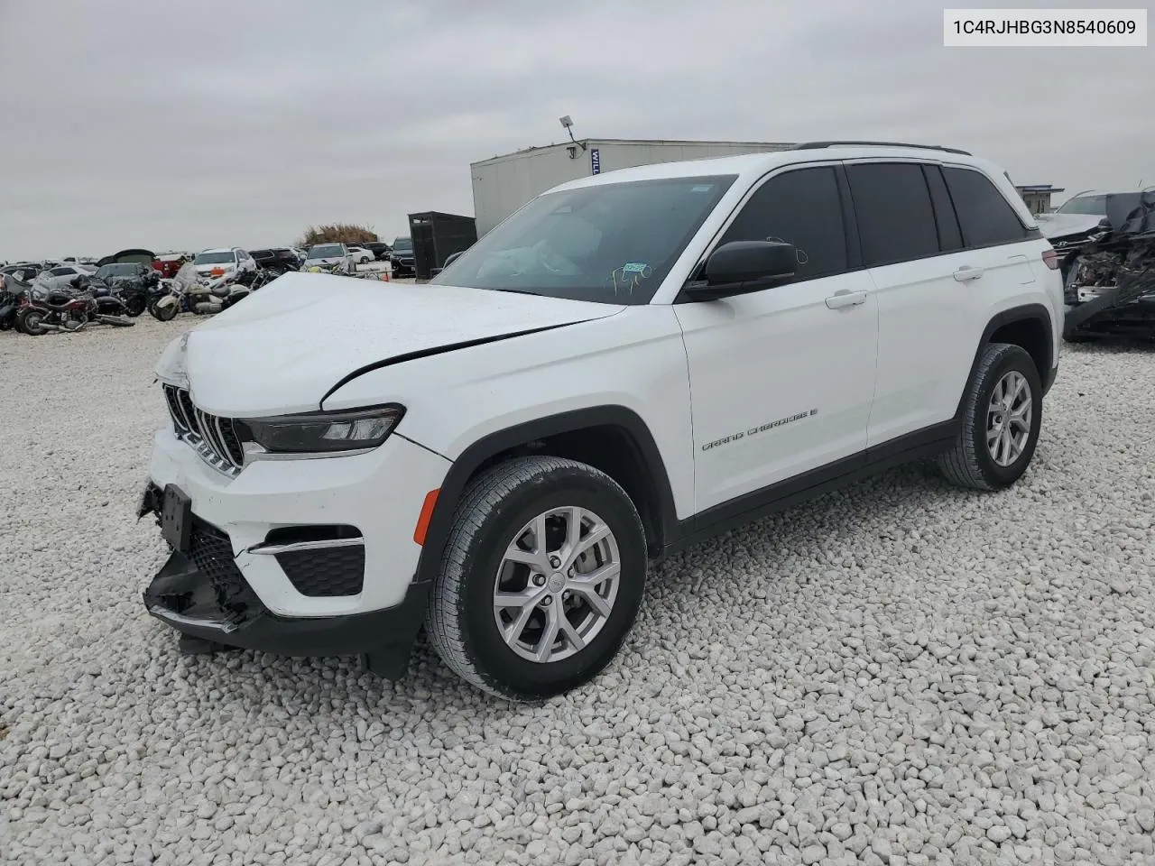 2022 Jeep Grand Cherokee Limited VIN: 1C4RJHBG3N8540609 Lot: 78935764