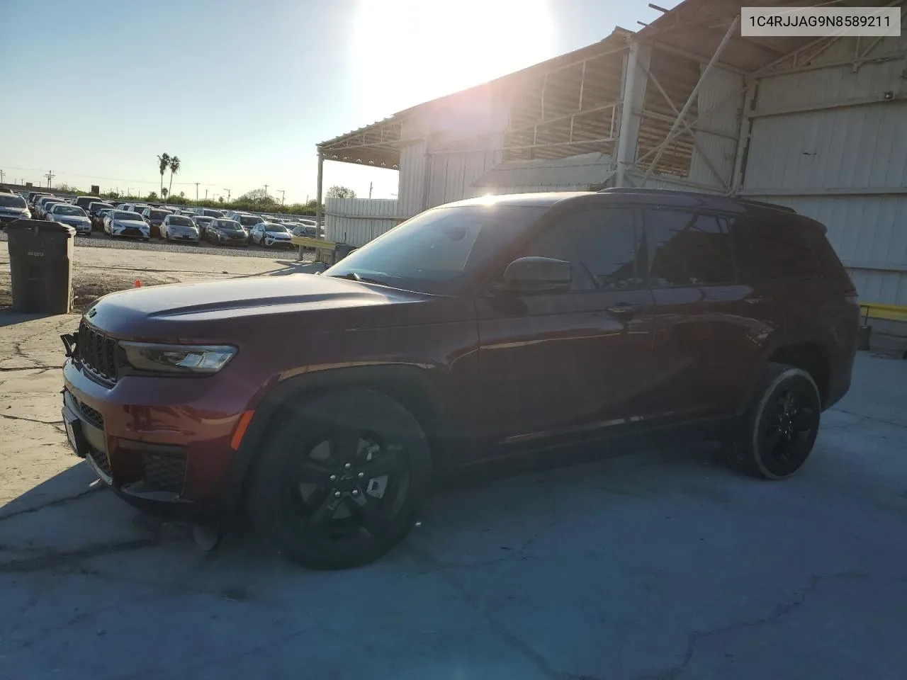 2022 Jeep Grand Cherokee L Laredo VIN: 1C4RJJAG9N8589211 Lot: 80352564