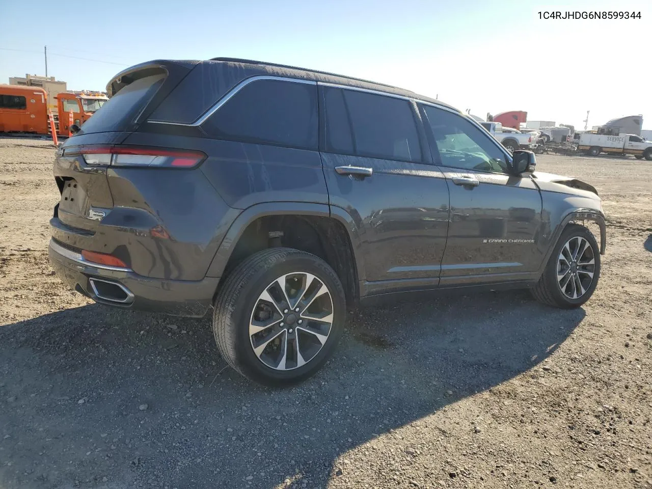 2022 Jeep Grand Cherokee Overland VIN: 1C4RJHDG6N8599344 Lot: 80802954