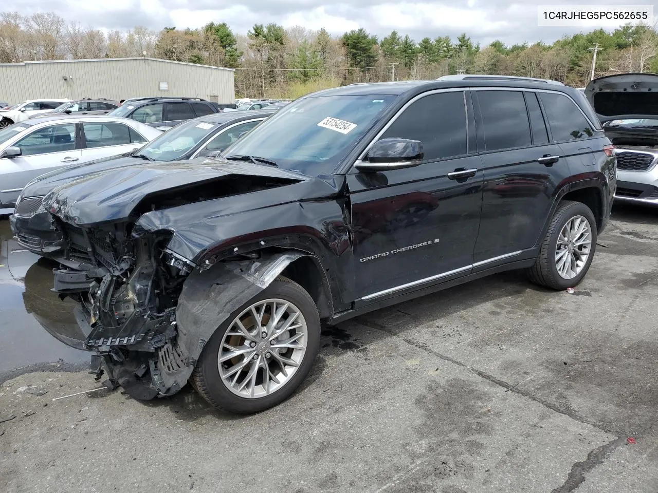 2023 Jeep Grand Cherokee Summit VIN: 1C4RJHEG5PC562655 Lot: 53154254