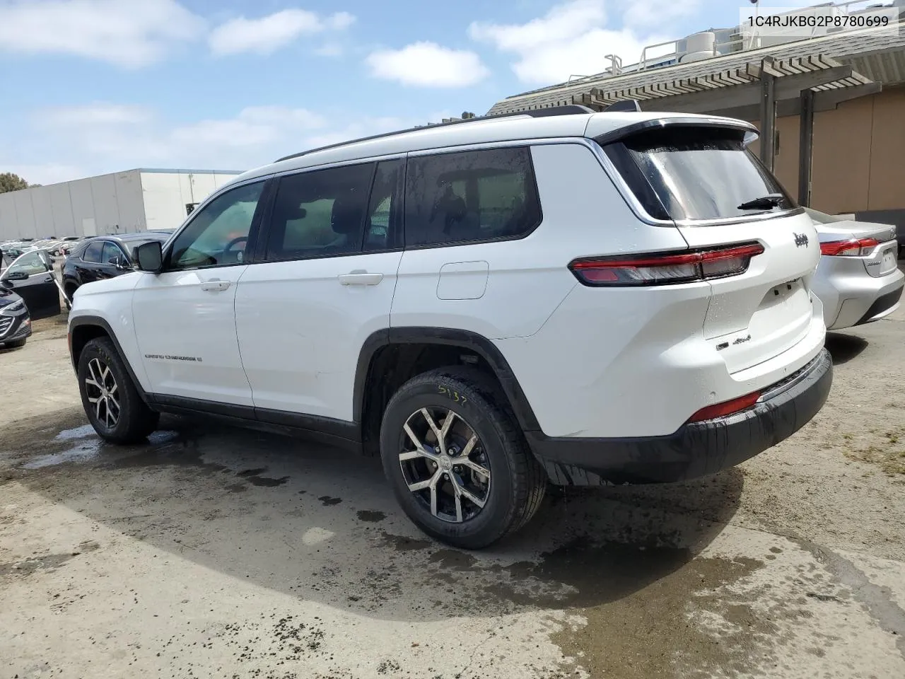 2023 Jeep Grand Cherokee L Limited VIN: 1C4RJKBG2P8780699 Lot: 55012804