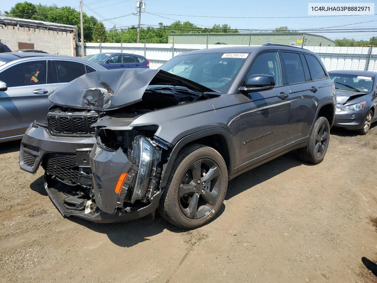 2023 Jeep Grand Cherokee Laredo VIN: 1C4RJHAG3P8882971 Lot: 58429514