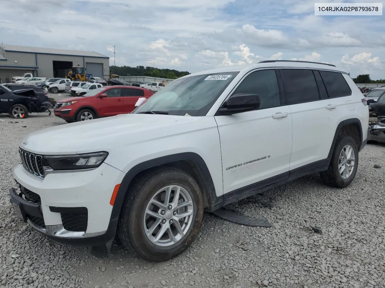 2023 Jeep Grand Cherokee L Laredo VIN: 1C4RJKAG2P8793678 Lot: 59435704