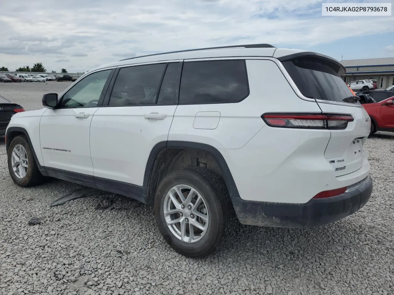 2023 Jeep Grand Cherokee L Laredo VIN: 1C4RJKAG2P8793678 Lot: 59435704