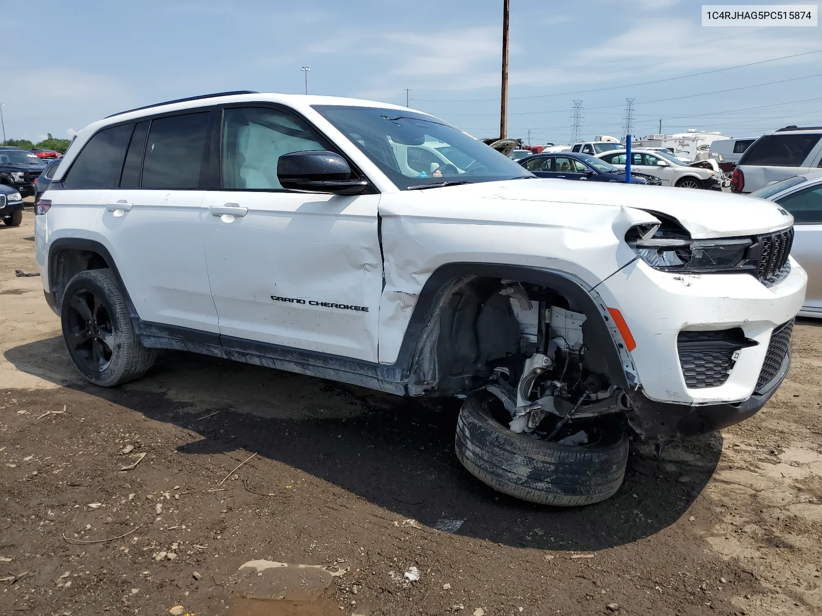 2023 Jeep Grand Cherokee Laredo VIN: 1C4RJHAG5PC515874 Lot: 62015434