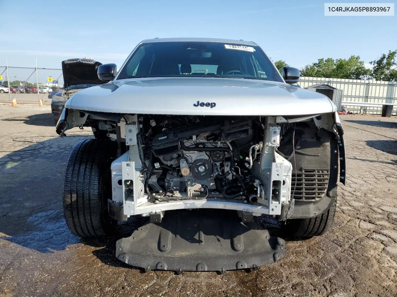 2023 Jeep Grand Cherokee L Laredo VIN: 1C4RJKAG5P8893967 Lot: 62133844