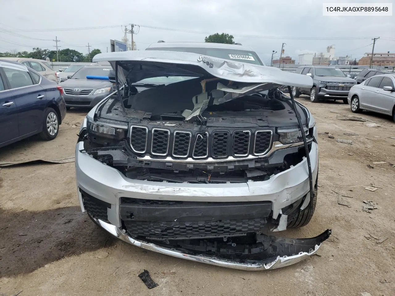 2023 Jeep Grand Cherokee L Laredo VIN: 1C4RJKAGXP8895648 Lot: 62326604