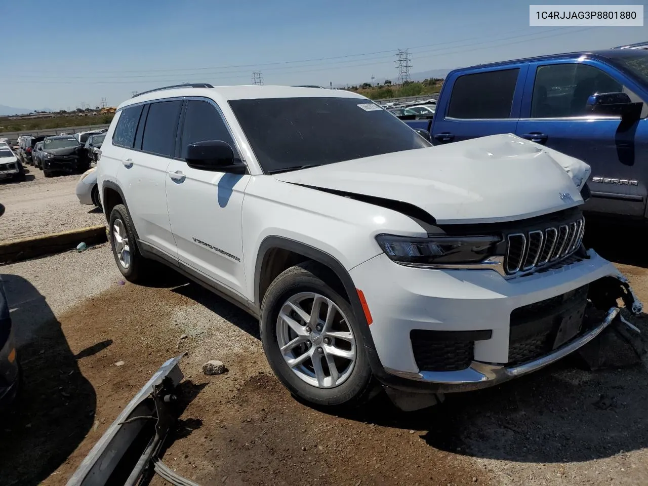 2023 Jeep Grand Cherokee L Laredo VIN: 1C4RJJAG3P8801880 Lot: 66612274