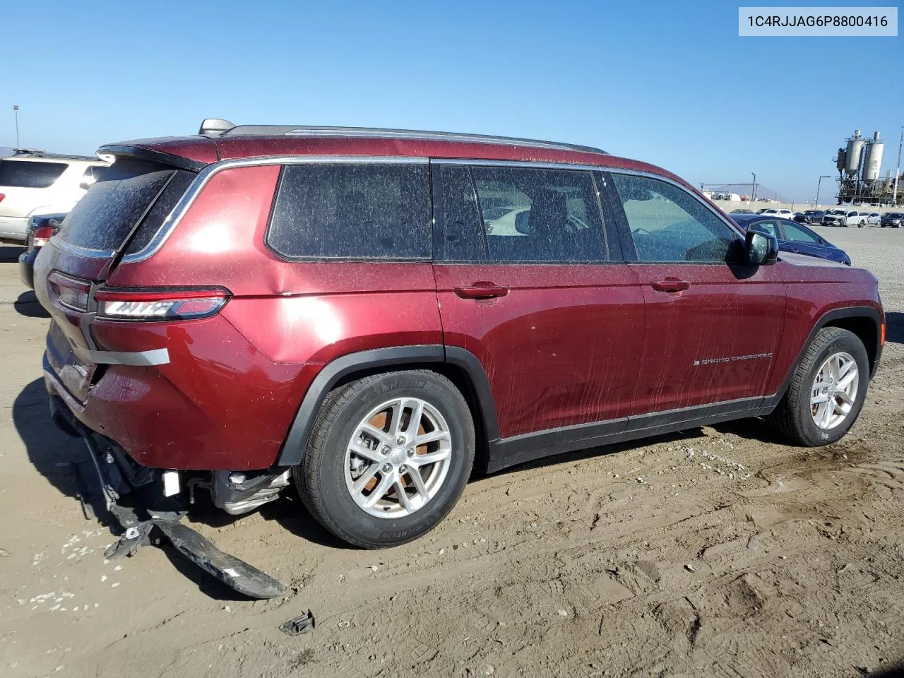 2023 Jeep Grand Cherokee L Laredo VIN: 1C4RJJAG6P8800416 Lot: 67612184