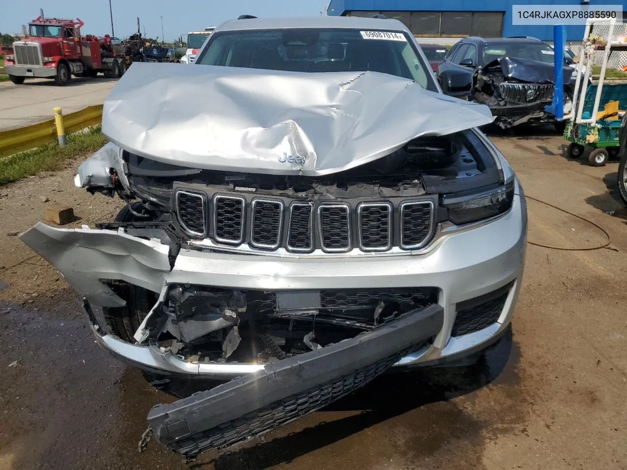 1C4RJKAGXP8885590 2023 Jeep Grand Cherokee L Laredo