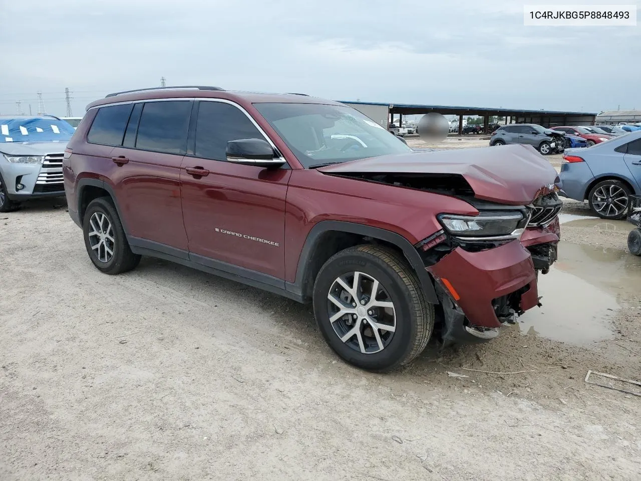 2023 Jeep Grand Cherokee L Limited VIN: 1C4RJKBG5P8848493 Lot: 70148514