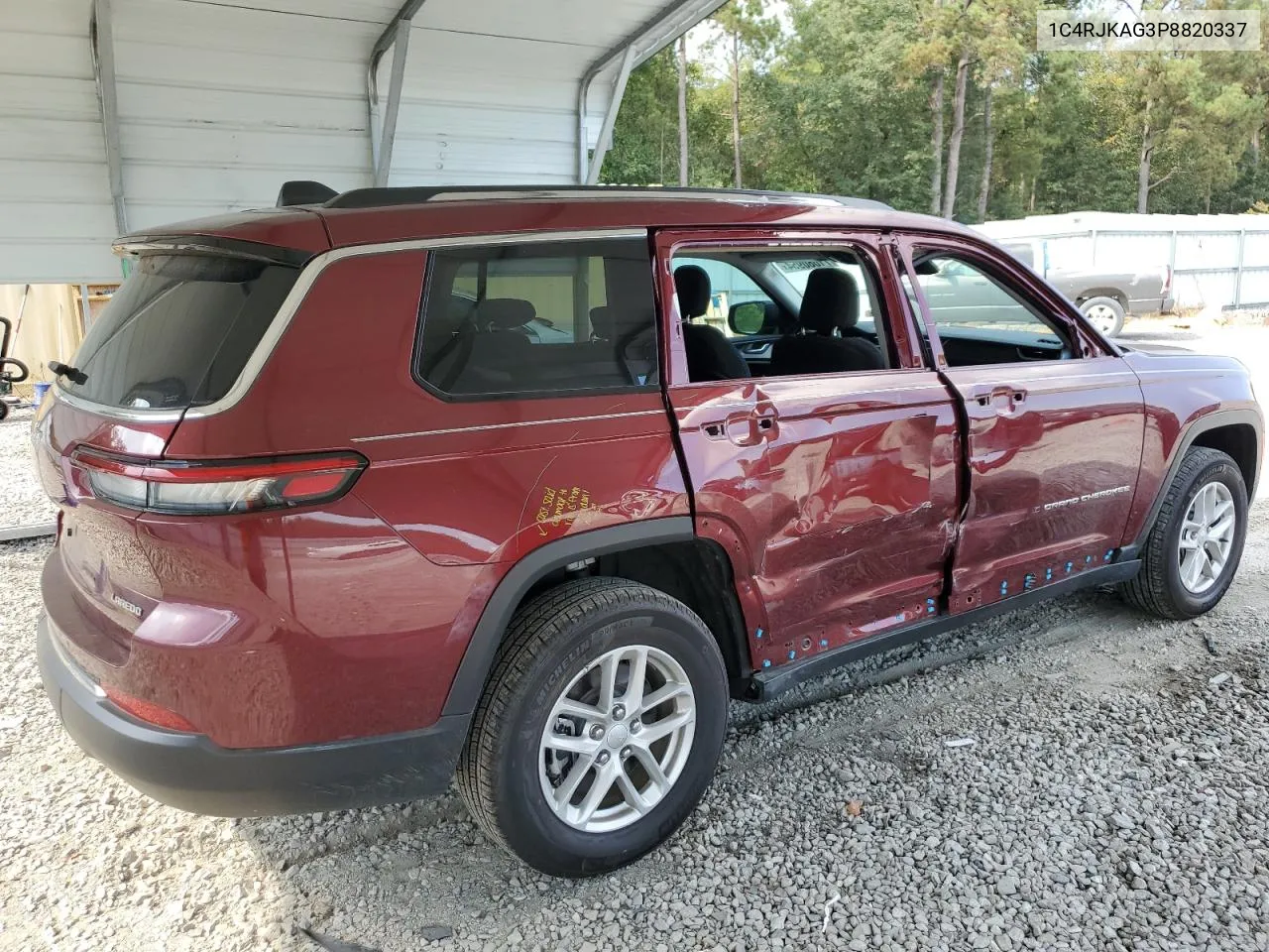 2023 Jeep Grand Cherokee L Laredo VIN: 1C4RJKAG3P8820337 Lot: 71060954