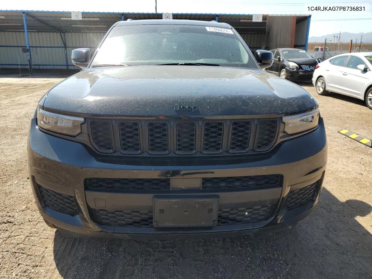 2023 Jeep Grand Cherokee L Laredo VIN: 1C4RJKAG7P8736831 Lot: 71466674