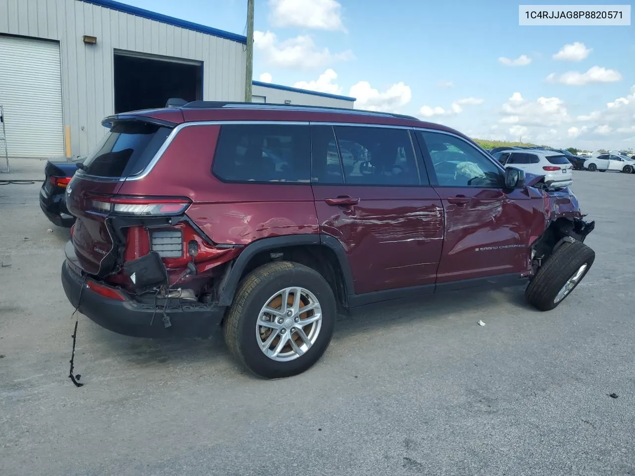 2023 Jeep Grand Cherokee L Laredo VIN: 1C4RJJAG8P8820571 Lot: 72414374