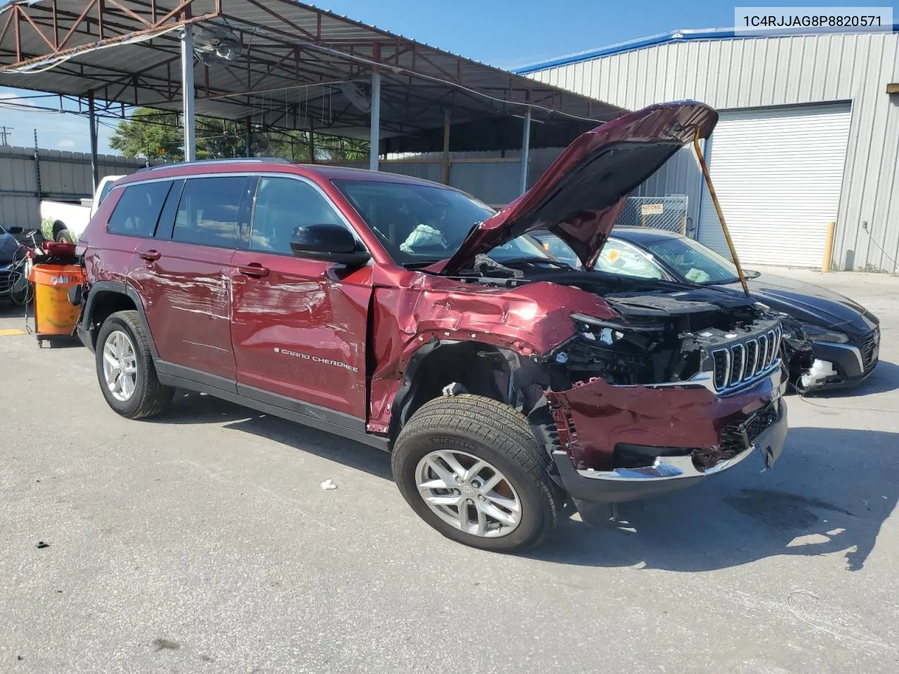 2023 Jeep Grand Cherokee L Laredo VIN: 1C4RJJAG8P8820571 Lot: 72414374