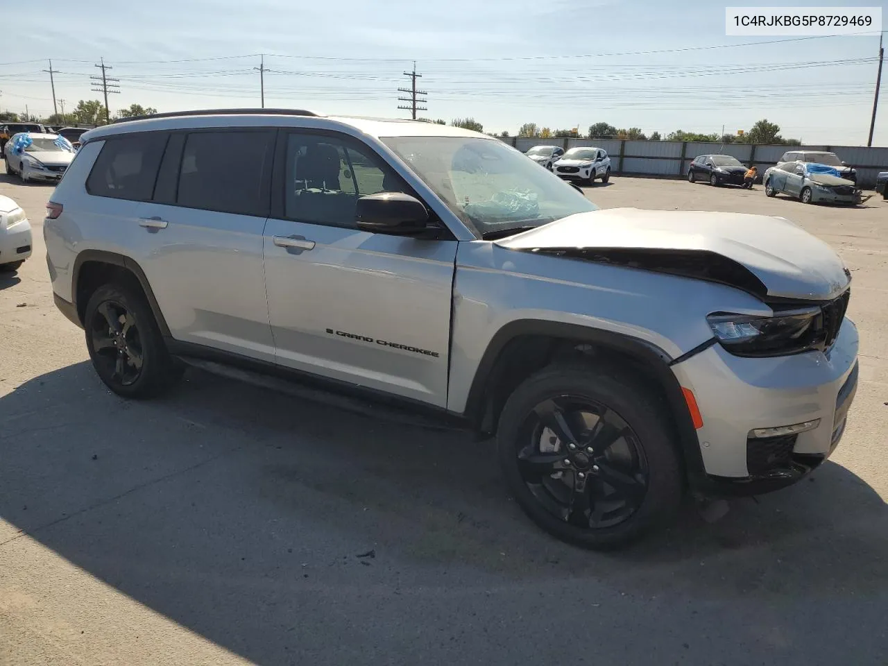 2023 Jeep Grand Cherokee L Limited VIN: 1C4RJKBG5P8729469 Lot: 74089234