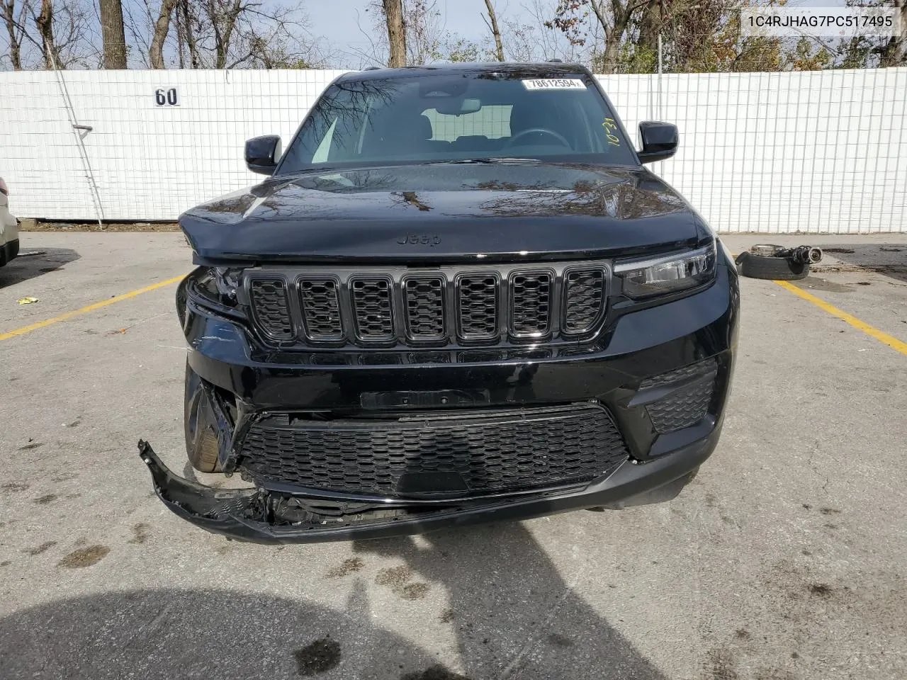 2023 Jeep Grand Cherokee Laredo VIN: 1C4RJHAG7PC517495 Lot: 78612594