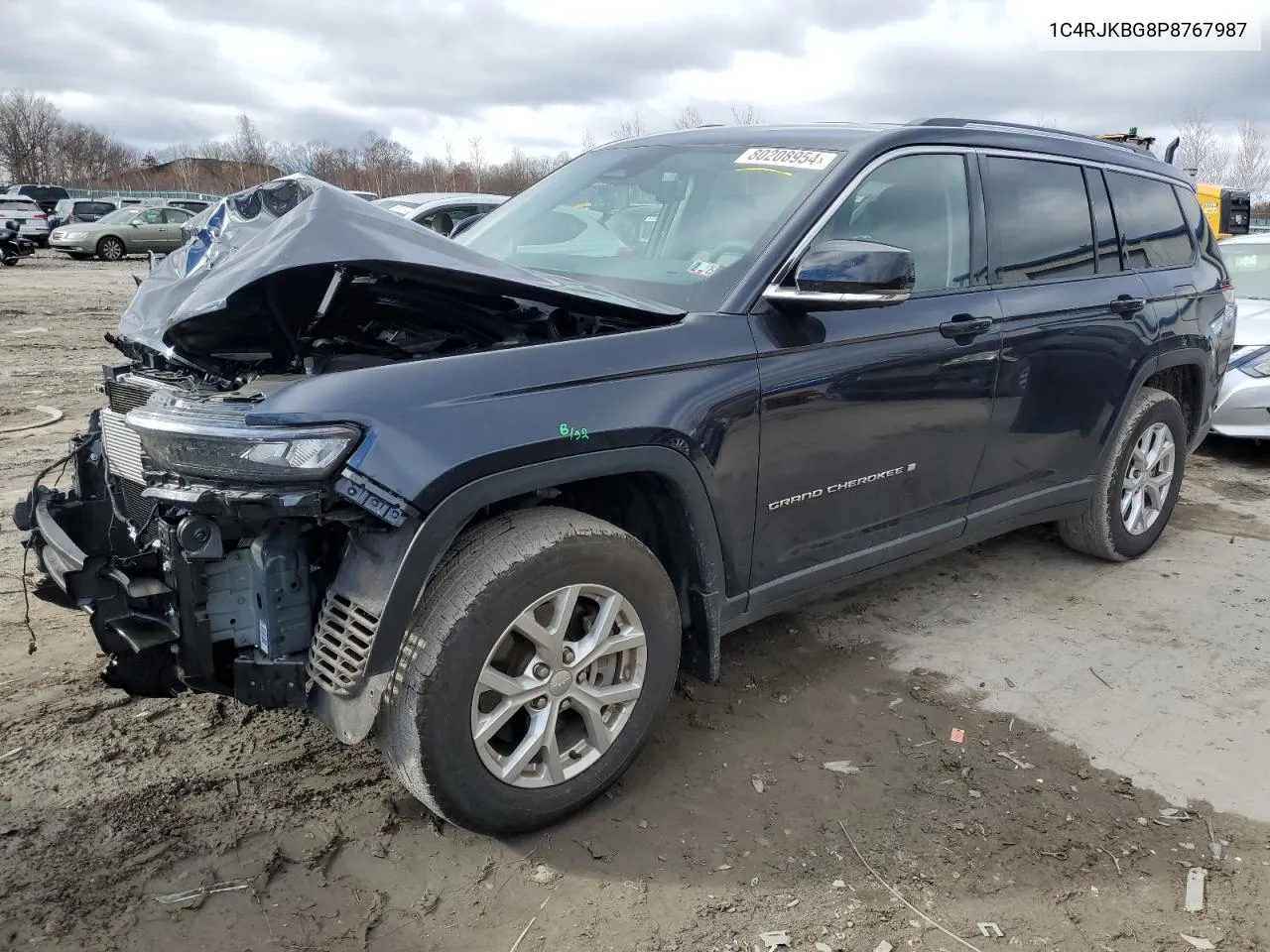 2023 Jeep Grand Cherokee L Limited VIN: 1C4RJKBG8P8767987 Lot: 80208954