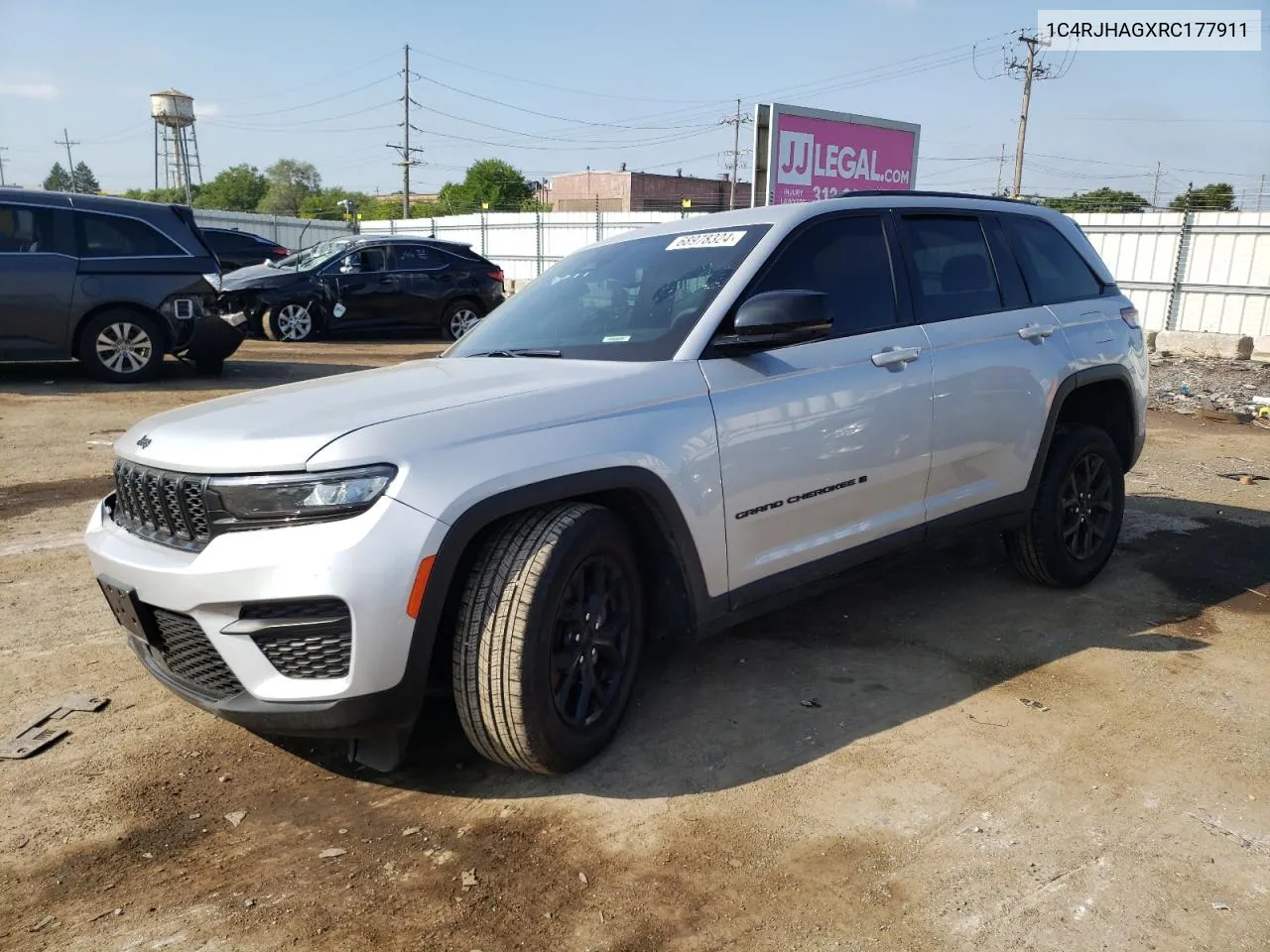 2024 Jeep Grand Cherokee Laredo VIN: 1C4RJHAGXRC177911 Lot: 68978324