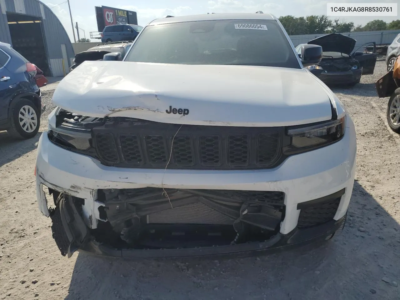 2024 Jeep Grand Cherokee L Laredo VIN: 1C4RJKAG8R8530761 Lot: 69086054