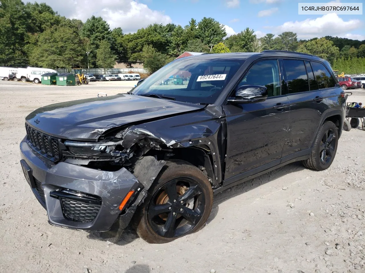 2024 Jeep Grand Cherokee Limited VIN: 1C4RJHBG7RC697644 Lot: 69247644