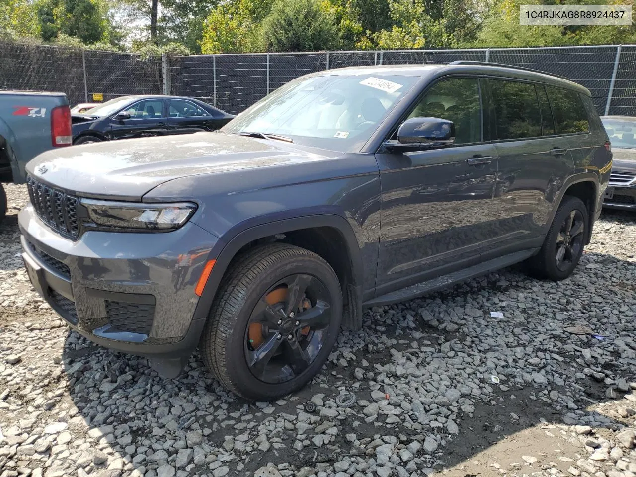 2024 Jeep Grand Cherokee L Laredo VIN: 1C4RJKAG8R8924437 Lot: 70204054