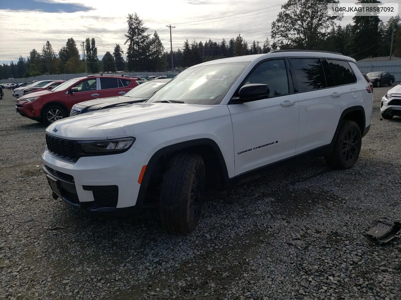 2024 Jeep Grand Cherokee L Laredo VIN: 1C4RJKAG1R8587092 Lot: 71664414