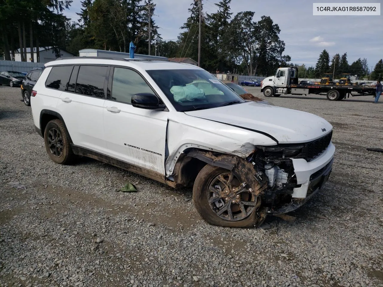 2024 Jeep Grand Cherokee L Laredo VIN: 1C4RJKAG1R8587092 Lot: 71664414