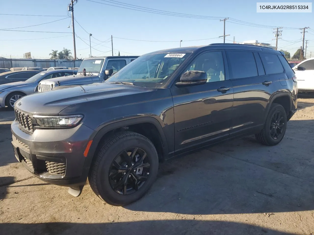 2024 Jeep Grand Cherokee L Laredo VIN: 1C4RJKAG2R8515334 Lot: 79888664