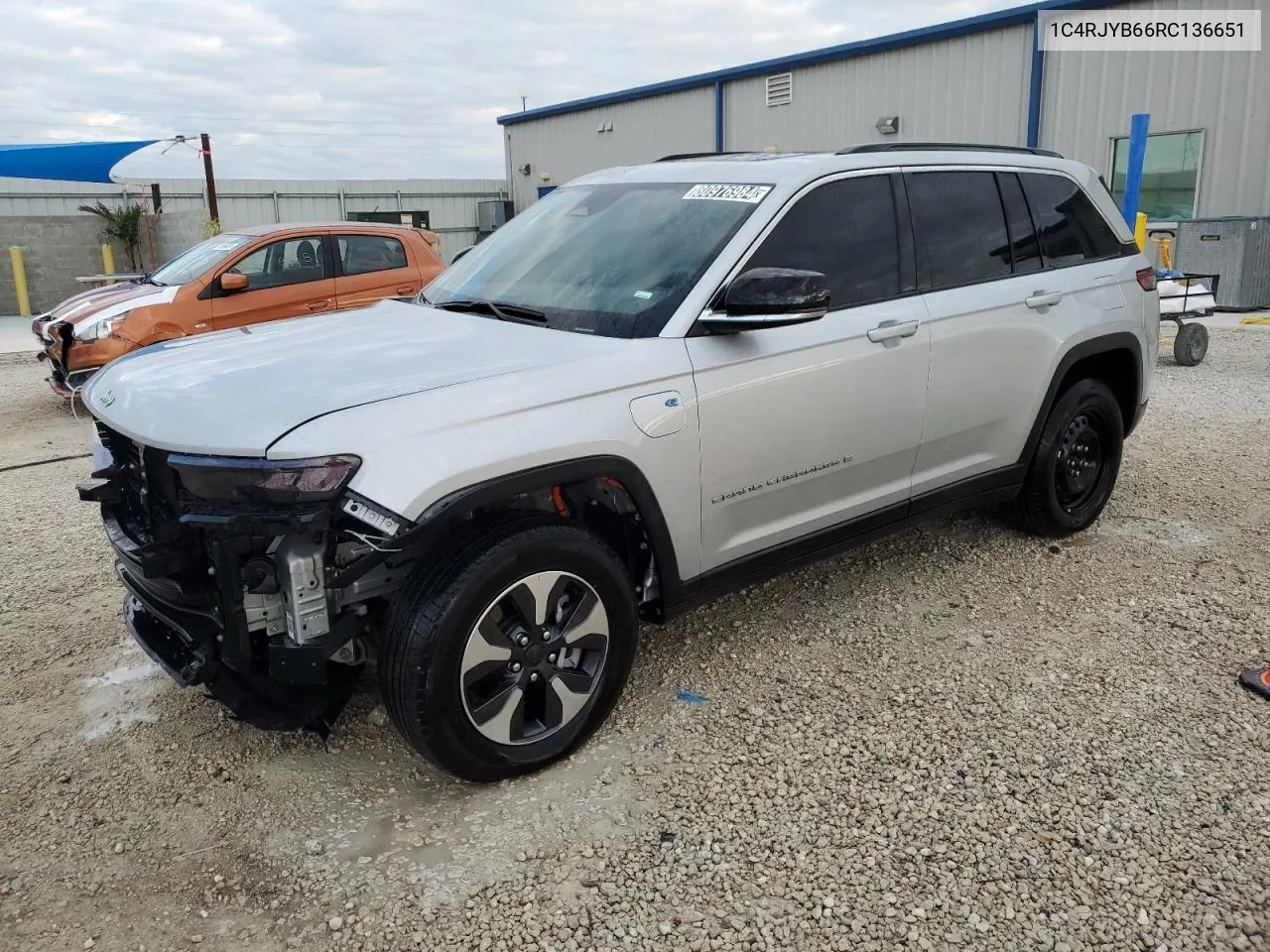 2024 Jeep Grand Cherokee Limited 4Xe VIN: 1C4RJYB66RC136651 Lot: 80976984